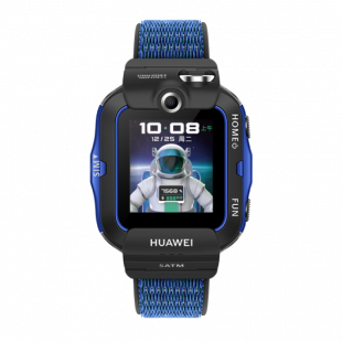 华为儿童手表4X 新耀款 双摄视频通话 50米防水 儿童微信 快充长续航 NFC交通门禁 4G全网通