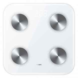 【官方正品】华为智能体脂秤3 雅致白 14项身体数据 对标DEXA金标准 WiFi&蓝牙双连接
